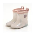 【アプレレクール】ボタニカル柄レインシューズ