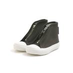 【パパパパーク】撥水ジップアップスニーカー