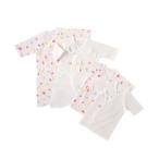 【ミキハウスホットビスケッツ】【出産準備】肌着セット(短肌着&コンビ肌着4枚)