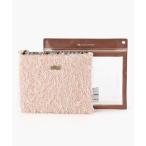 【グレースコンチネンタル】Fabricフラットポーチ−AW