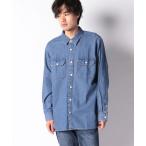 【リーバイスアウトレット】JACKSON ワーカーシャツ インディゴ HEMP STONE