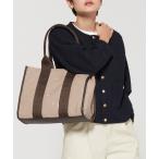 ソフトエナメルロゴテープトートバッ...