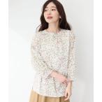 【プチ　オンフルール】プチ オンフルール Petit Honfleur リバティプリントブラウス