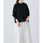 【かぐれ】ハイゲージコットンクルーネックカーディガン