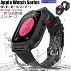 ショッピングapple watch バンド Apple Watch バンド カバー 防水 IP68完全防水 一体型 Apple Watch SE series 6 5 4 3 2 1 44mm 42mm ステンレス スポーツ 水泳 一体型 交換用バンド