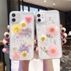 iPhone14 ケース 透明 iPhone 14 pro カバー iPhone13 ケース クリア iPhone se3 ケース 第3世代 iPhone13 pro 押し花 入り ファッション 透明 おしゃれ 花