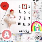 月齢フォトシーツ 月齢フォトシート 寝相アート お昼寝アート おひるねアート 100日 出産祝い ベビーギフト  記念日フォト