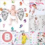 月齢フォトシーツ 月齢フォトシート 寝相アート お昼寝アート おひるねアート 100日 出産祝い ベビーギフト  記念日フォト