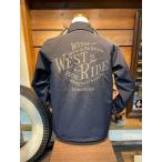 ウエストライド/WESTRIDE コーチジャケット 24SS SUPPLEX CYCLE WINDBREAKER BLK