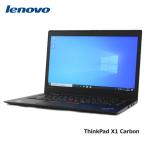 ノートパソコン ノートPC 中古パソコン Lenovo 14型 ThinkPad X1 Carbon Core i5 メモリ8GB SSD256GB 無線LAN Windows10 WPS Office