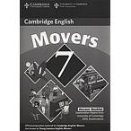 Cambridge Young Learners English Tests 7 Movers Answer Booklet : Examination Papers from University of Cambridge ESOL Examinations (Paperbac