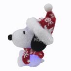 Snoopy EVA свет S красный северный олень SNOOPY Рождество светящиеся фигуры украшение высота 13cm