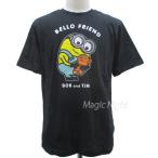 ミニオンズ Tシャツ BELLOFRIEND 黒 ブラック 半袖 Tシャツ 大人用