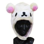 ショッピング着ぐるみ コリラックマ 着ぐるみキャップ かぶりもの 帽子