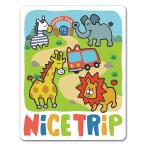 Yahoo! Yahoo!ショッピング(ヤフー ショッピング)車ステッカー おでかけスポット 旅行 サファリパーク NICE TRIP 行楽 レジャー 旅 車マグネットステッカー ゆうパケット対応210円〜