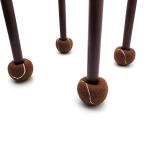 チェアソックス 椅子脚カバー 家具保護パッド フェルトキズ防止・防音 最新 厚いタイプ ボールタイプ 椅子足カバー