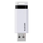 ショッピングusbメモリ エレコム USBメモリ 128GB USB3.1(Gen1)対応 ノック式 オートリターン機能付 ホワイト MF-PKU3128GWH