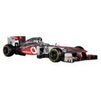 コーギー 1/43 ボーダフォン・マクラーレン・メルセデス MP4-28 2013年 J.Button 完成品