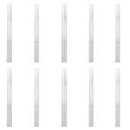 【CRSHIP】透明 詰め替え 小分け容器 空のネイルオイルペン リップ オイル チューブ 回転式 ツイストペン 10本セット メイク容器 ねじれ 化