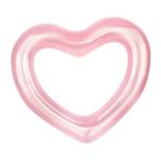 LIPPA [ женщина . сделал Япония departure бренд ] надувной круг Heart розовый для взрослых диаметр 120cm симпатичный отходит колесо float Heart type Kirakira ослабленное крепление . ламе 