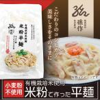 米粉麺 パスタ 平麺 きしめん グルテンフリー 128g×6食パック 小麦アレルギー対応食品 小麦粉不使用 米の麺 米麺 ライスパスタ 米粉パスタ