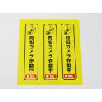  камера системы безопасности работа средний наклейка стикер вертикальный 3 шт. комплект система безопасности предотвращение преступления меры муляж наклейка предотвращение преступления товары камера системы безопасности видеозапись средний сделано в Японии 203