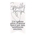  подарок наклейка elegant лента type белый (60 листов ) EG-3S