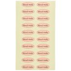  ручная работа наклейка овальный type розовый -S (300 листов ) CH-4S