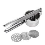 ショッピングチョッパー Lovesole ポテトマッシャー ステンレス ポテトチョッパー みじん切り ポテトライサー 手動式 絞り器 フルーツ 野菜 マッシャー ジューサー