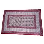 インドのマルチカバー シングルサイズ・ベッドシーツ テーブルクロス等に エスニック アジアン ファブリック 布