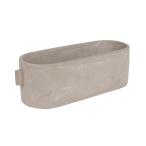 ȥCement oval planter G20-0242 Lȡץ󥿡ݥå