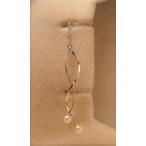 Yahoo! Yahoo!ショッピング(ヤフー ショッピング)PC1042:K18WG ベビーパール アメリカンタイプ ピアス