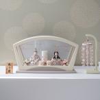 雛人形 お雛様 コンパクト おしゃれ かわいい 木製 人気 紬 人形ケース グレー 一秀 名入れ 木札付き 日本製