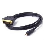 Micro HDMI to DVI-D (24+1)ピン 1080P 変換ケーブル オスーオス HDMI Type D 1.8m