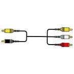 JVCケンウッド ビクター ピンプラグX2-ピンプラグX3 1M VX-15G