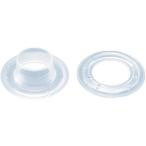 TRUSCO(トラスコ) 両面ハトメ プラスチック製 12MM 15組入り