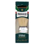PRORASO (ポロラーソ) シェービングブラシ 泡立て用ブラシ 豚毛100% 使用 髭剃り イタリア製 1個 (x 1)