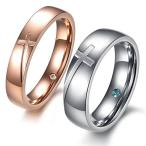 ZAKAKA 指輪 メンズ ステンレス レディース ペアリング セットカップル指輪10号12号 14号 16号 18号 21号 23号を提供