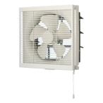 パナソニック FY-25PE6/43 換気扇 居室 店舗 事務所用 羽根径 25cm インテリア形 強-弱・速調付 排気 引きひも連動式シャッター ルーバー組合品番 ホワイト