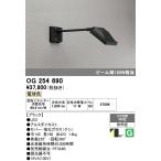 オーデリック OG254690 エクステリアスポットライト LED一体型 電球色 ビーム球150W相当 防雨型 ブラック