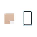 東芝ライテック WDG5310(CW) ワイドアイ配線器具 プレート1連カバー用 ウォームベージュ