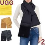 アグ UGG マフラー フラッフ パッカブル スカーフ レディース ボア ロゴ 冬 防寒 厚手 通勤 通学 おしゃれ かわいい ブランド プレゼント 黒 ブラック