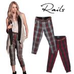  Laile z укороченные брюки брюки женский проверка красный красивый .Rails Riley Pants
