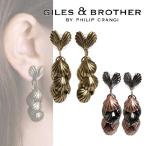 ジャイルス・アンド・ブラザー Giles &amp; Brother ピアス イヤリング レディース 揺れる 大きめ 大ぶり ブランド ゴールド シルバー ブラック 爆買
