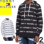 ショッピングHILFIGER トミーヒルフィガー TOMMY HILFIGER パーカー プルオーバー フーディー スウェット メンズ ロゴ ブランド 大きいサイズ 黒 白 ブラック ホワイト