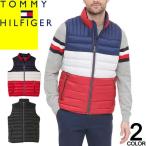 ショッピングHILFIGER トミーヒルフィガー TOMMY HILFIGER ダウンベスト ライトダウン 中綿 アウター メンズ 軽量 防寒 ゴルフ 大きいサイズ ブランド 黒 ブラック