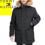 トミーヒルフィガー TOMMY HILFIGER ダウンジャケット パーカージャケット ファー付きフードあり メンズ アウター 防寒 ブランド 大きいサイズ 黒 159AP468
