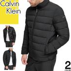 ショッピングカルバンクライン カルバンクライン Calvin Klein 中綿ジャケット パファジャケット メンズ アウター ブルゾン スタンドカラー ロゴ ゴルフ ブランド 大きいサイズ 黒 ブラック