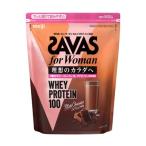 ザバス フォーウーマン ホエイプロテイン100 ミルクショコラ風味(900g) プロテイン ビタミン カルシウム 鉄 食物繊維 筋トレ トレーニング