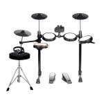  electronic drum set 4 drum 3sin Pal beginner child adult electronic drum folding type USB MIDI function chair attaching Japanese instructions PSE certification settled 